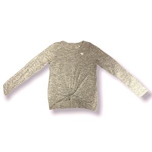 Gray Abercrombie Kids Long Sleeve Tee Size 10 In Girls